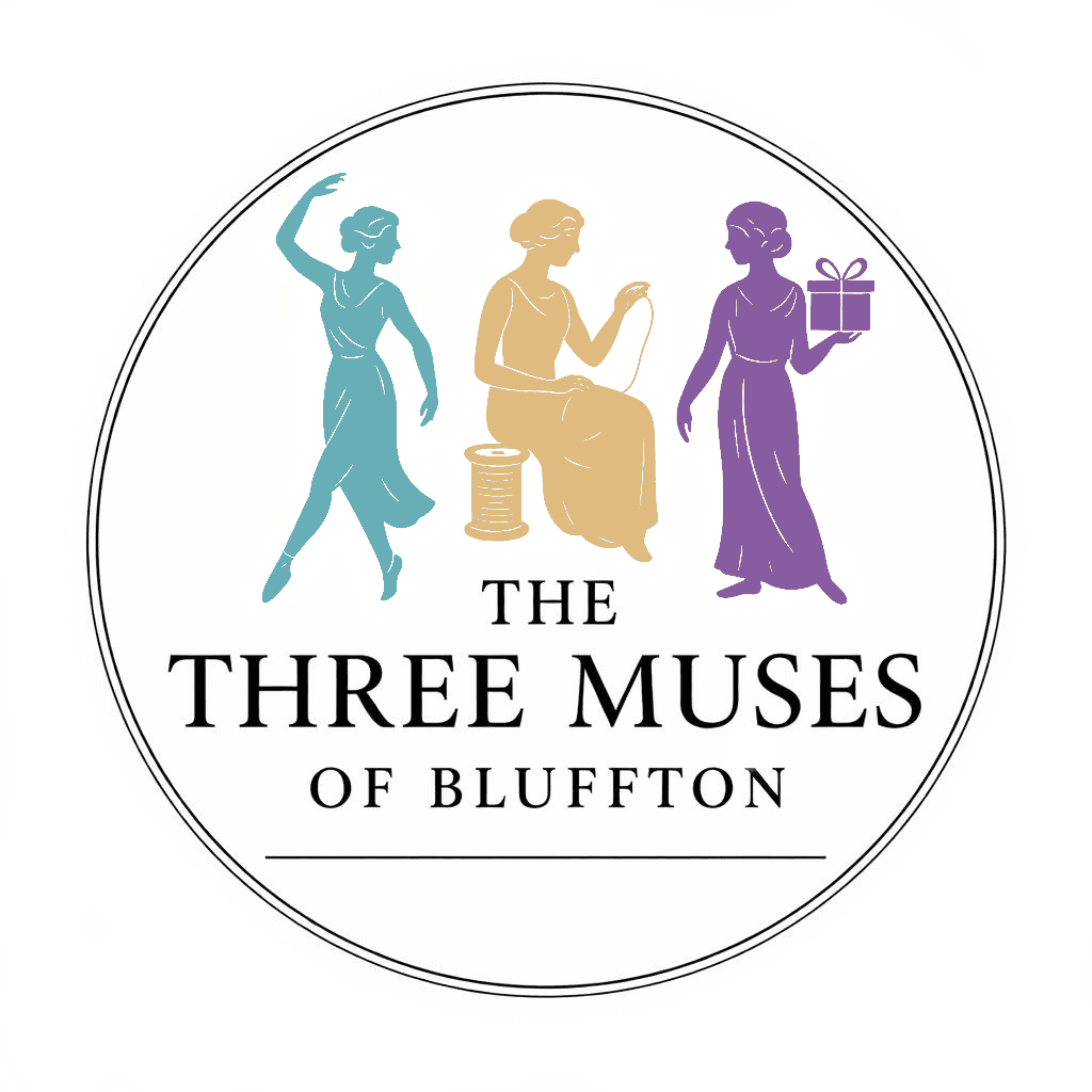 The Three Muses of Bluffton Logo